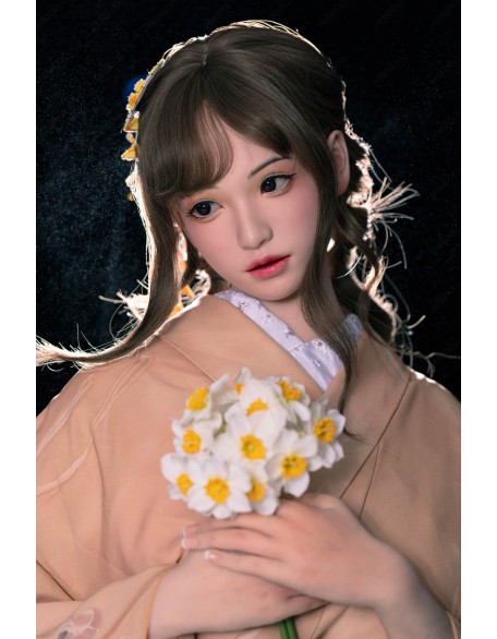 G065 Heather 162cm A Cup Ultra Silicone Sex Doll