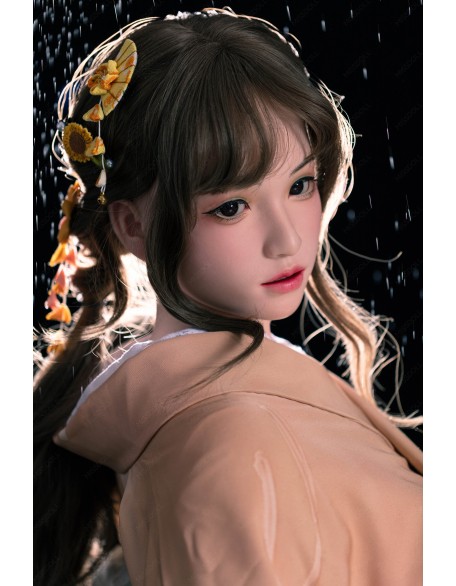 G065 Heather 162cm A Cup Ultra Silicone Sex Doll