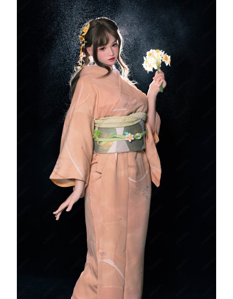 G065 Heather 162cm A Cup Ultra Silicone Sex Doll
