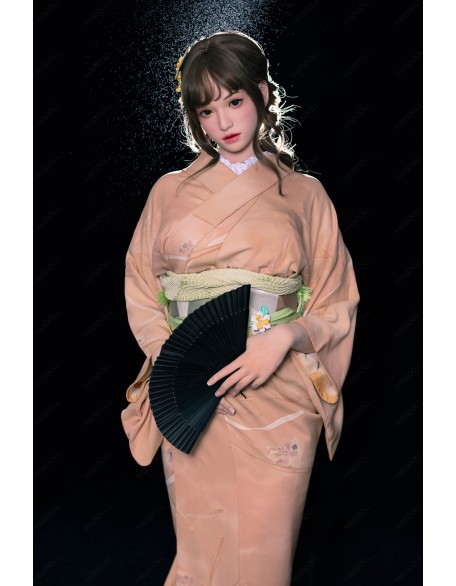 G065 Heather 162cm A Cup Ultra Silicone Sex Doll