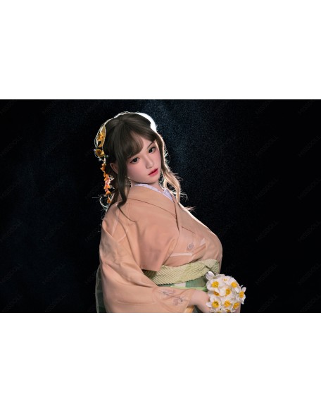 G065 Heather 162cm A Cup Ultra Silicone Sex Doll