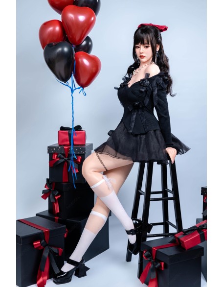 G001 Elizabeth 163cm B Cup Silicone Sex Doll