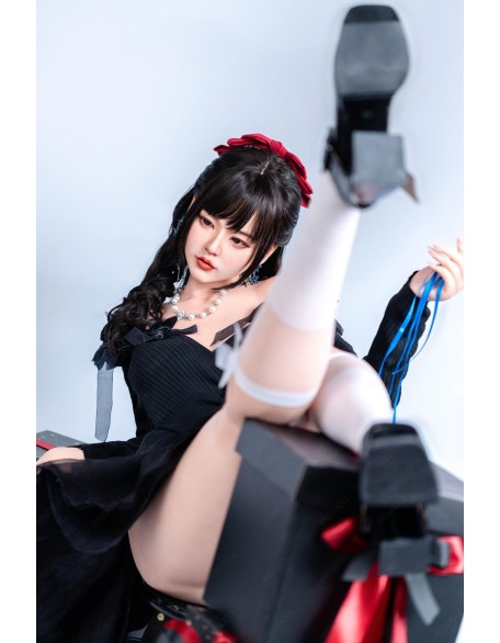 G001 Elizabeth 163cm B Cup Silicone Sex Doll