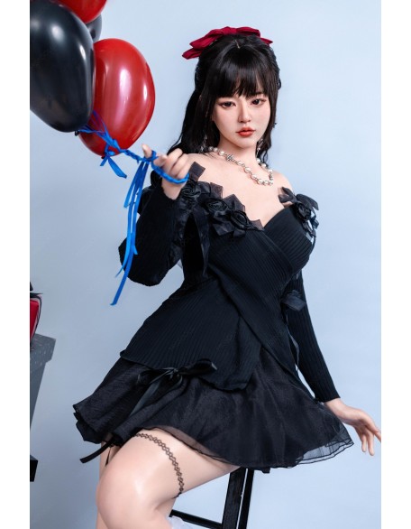 G001 Elizabeth 163cm B Cup Silicone Sex Doll